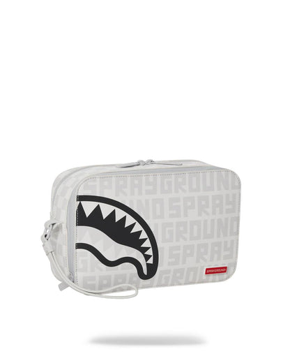 Sprayground SPLIT THE CHECK (PEARL) TOILETRY BAG