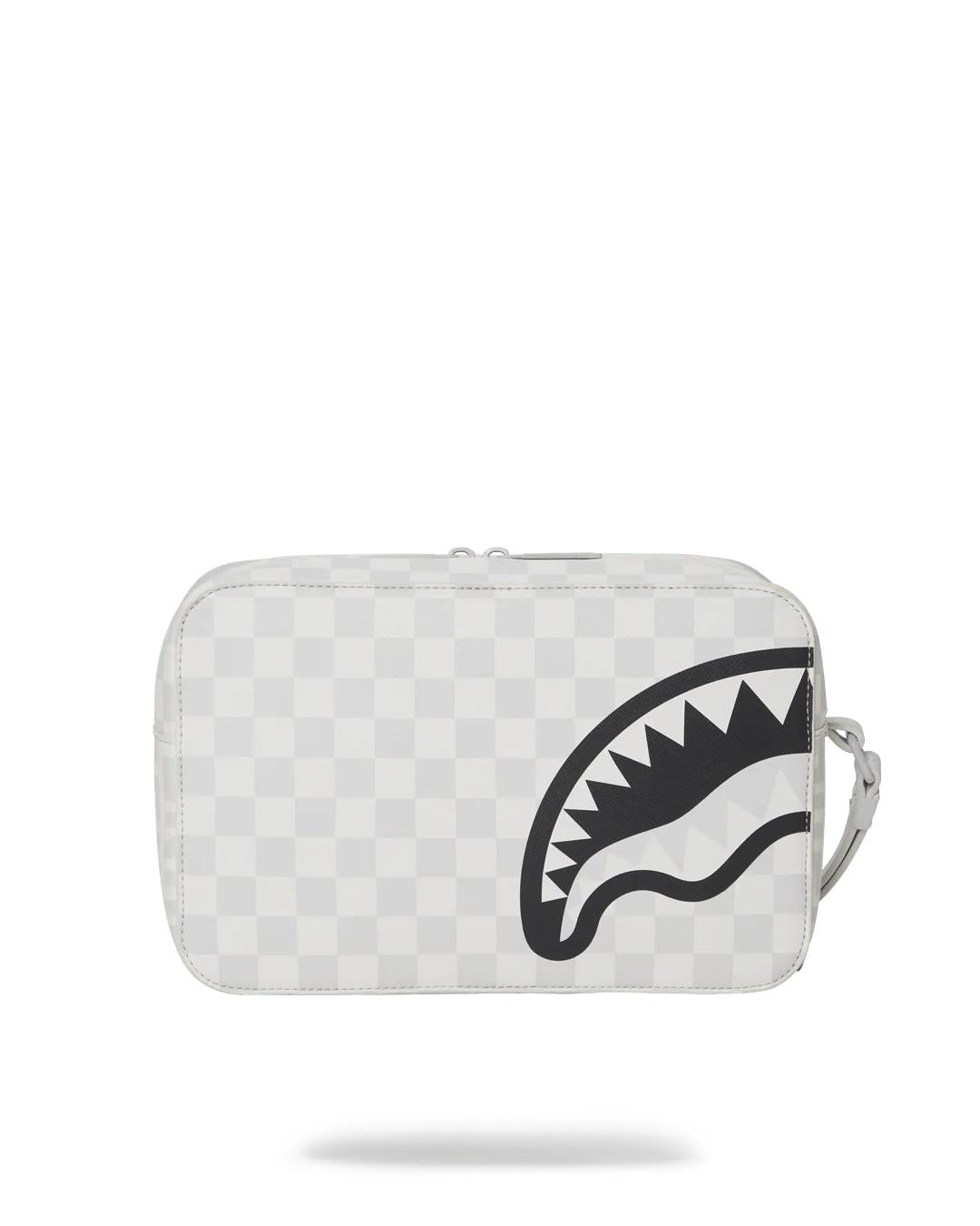 Sprayground SPLIT THE CHECK (PEARL) TOILETRY BAG