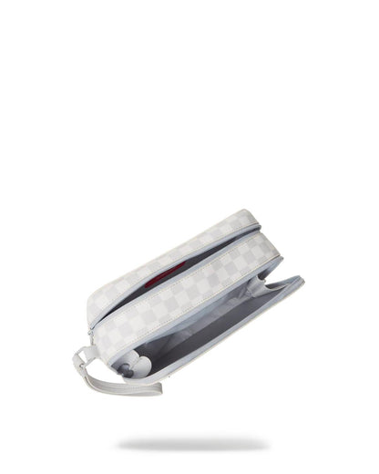 Sprayground SPLIT THE CHECK (PEARL) TOILETRY BAG