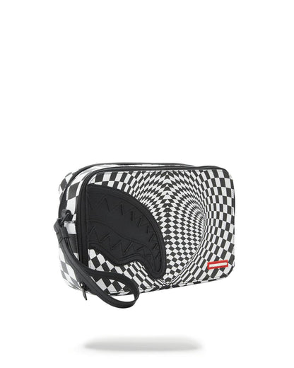 Sprayground TRIPPY CHECK TOILETRY AKA MONEY BAG