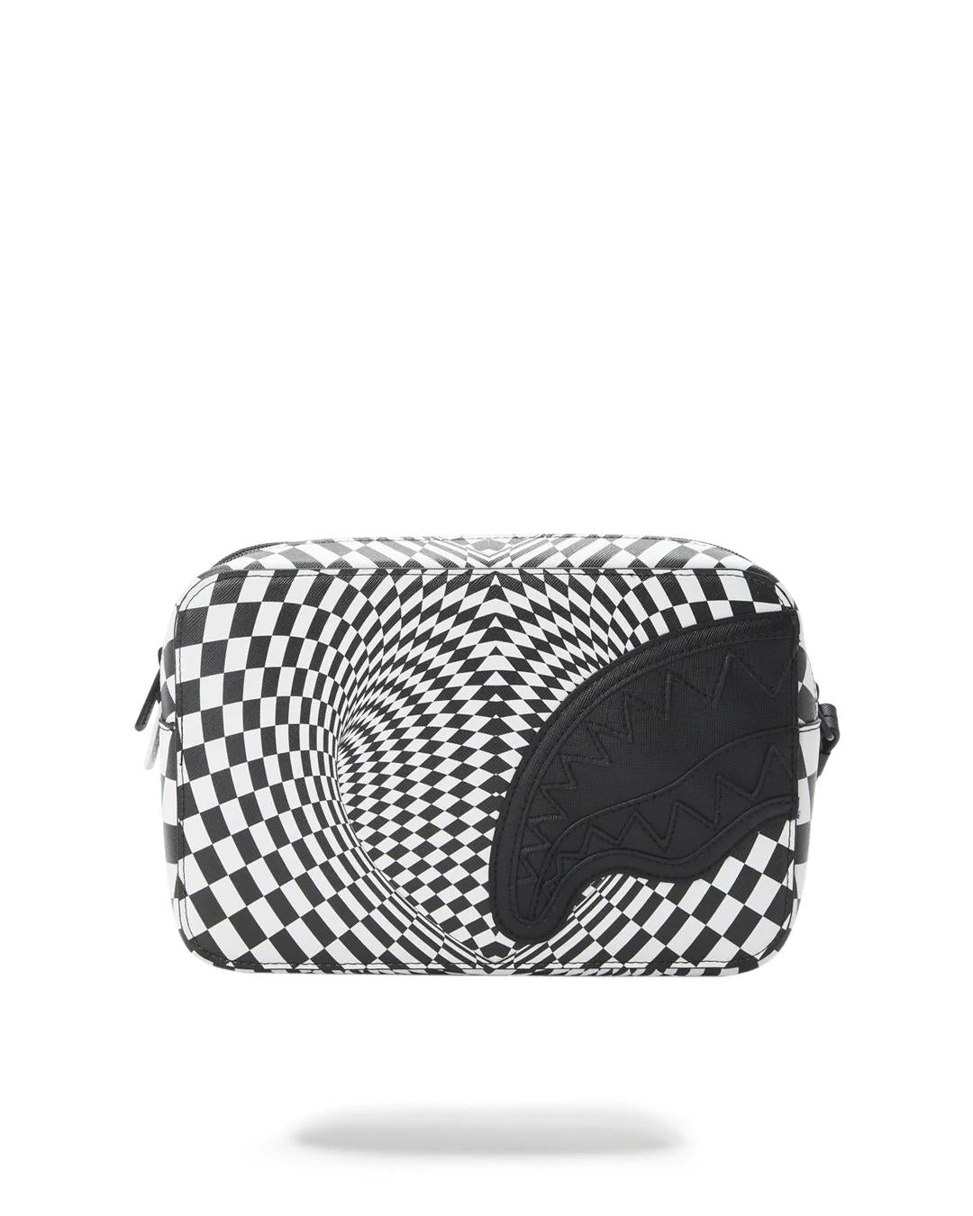 Sprayground TRIPPY CHECK TOILETRY AKA MONEY BAG