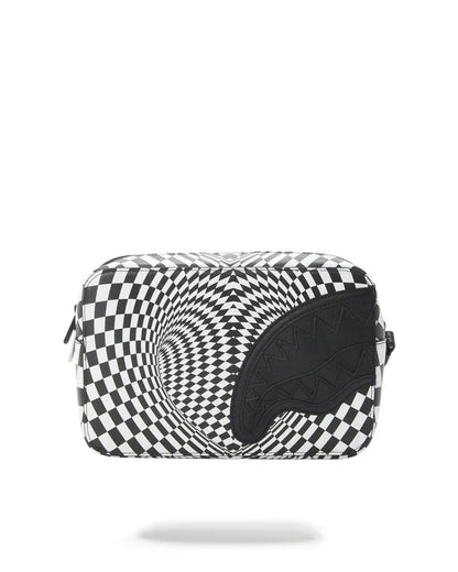 Sprayground TRIPPY CHECK TOILETRY AKA MONEY BAG
