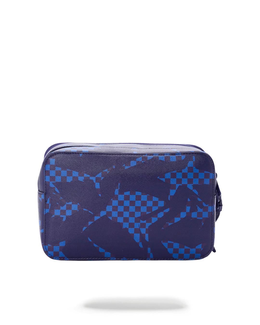 Sprayground SHARK CHECK (BLUE) TOILETRY