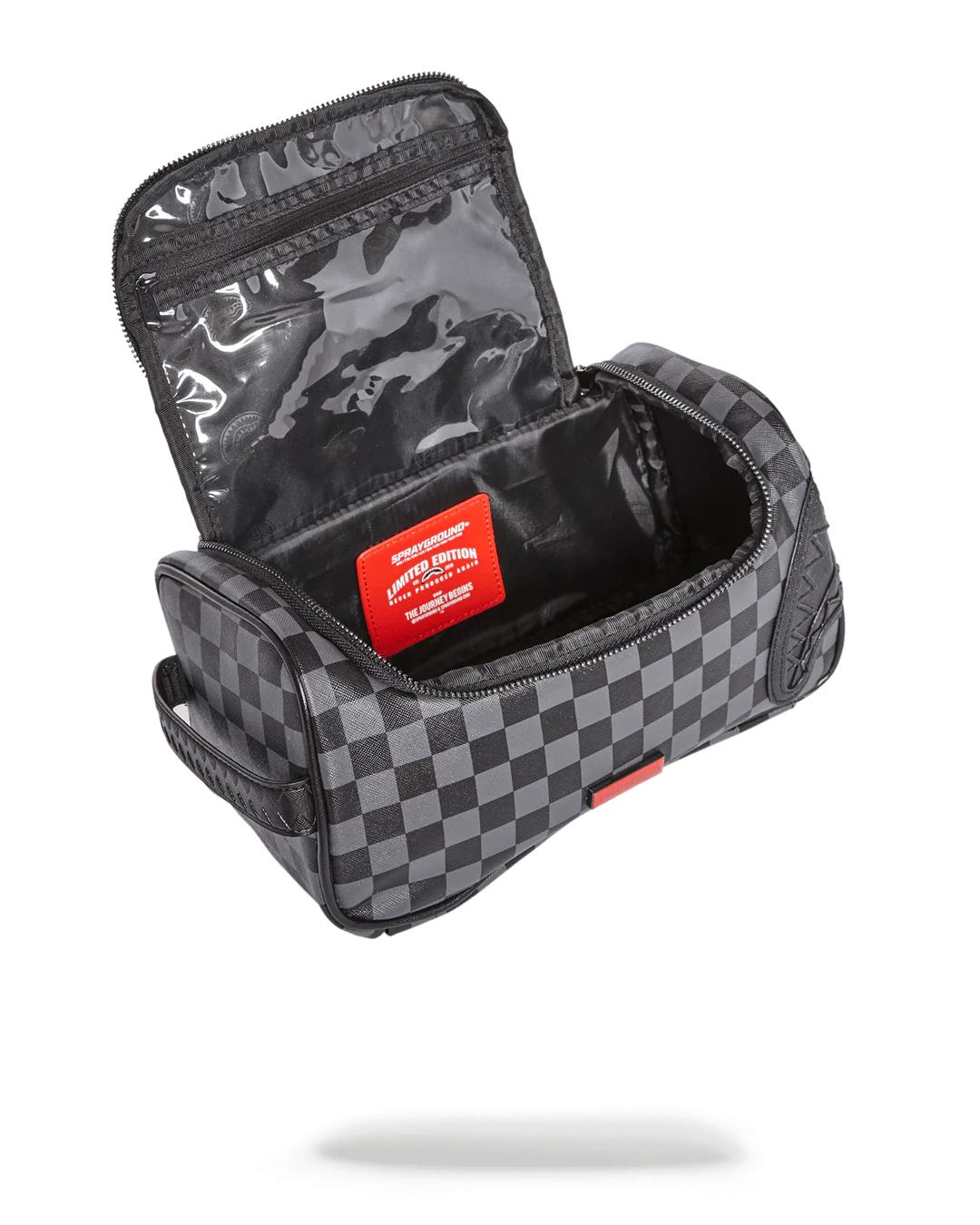 Sprayground HENNY BLACK TOILETRY BAG