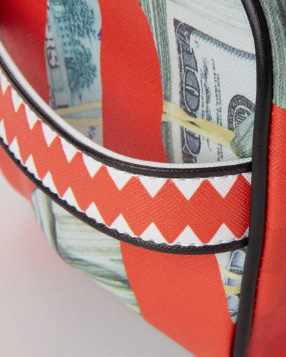 Sprayground MONEY CAMO (RED) TOILETRY BAG