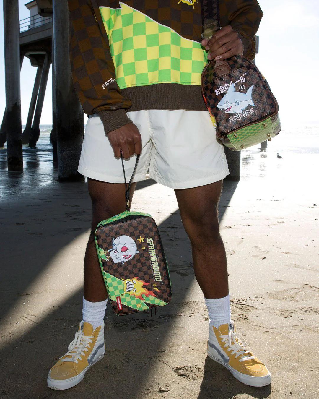 Sprayground WTF SHARK TOILETRY BAG