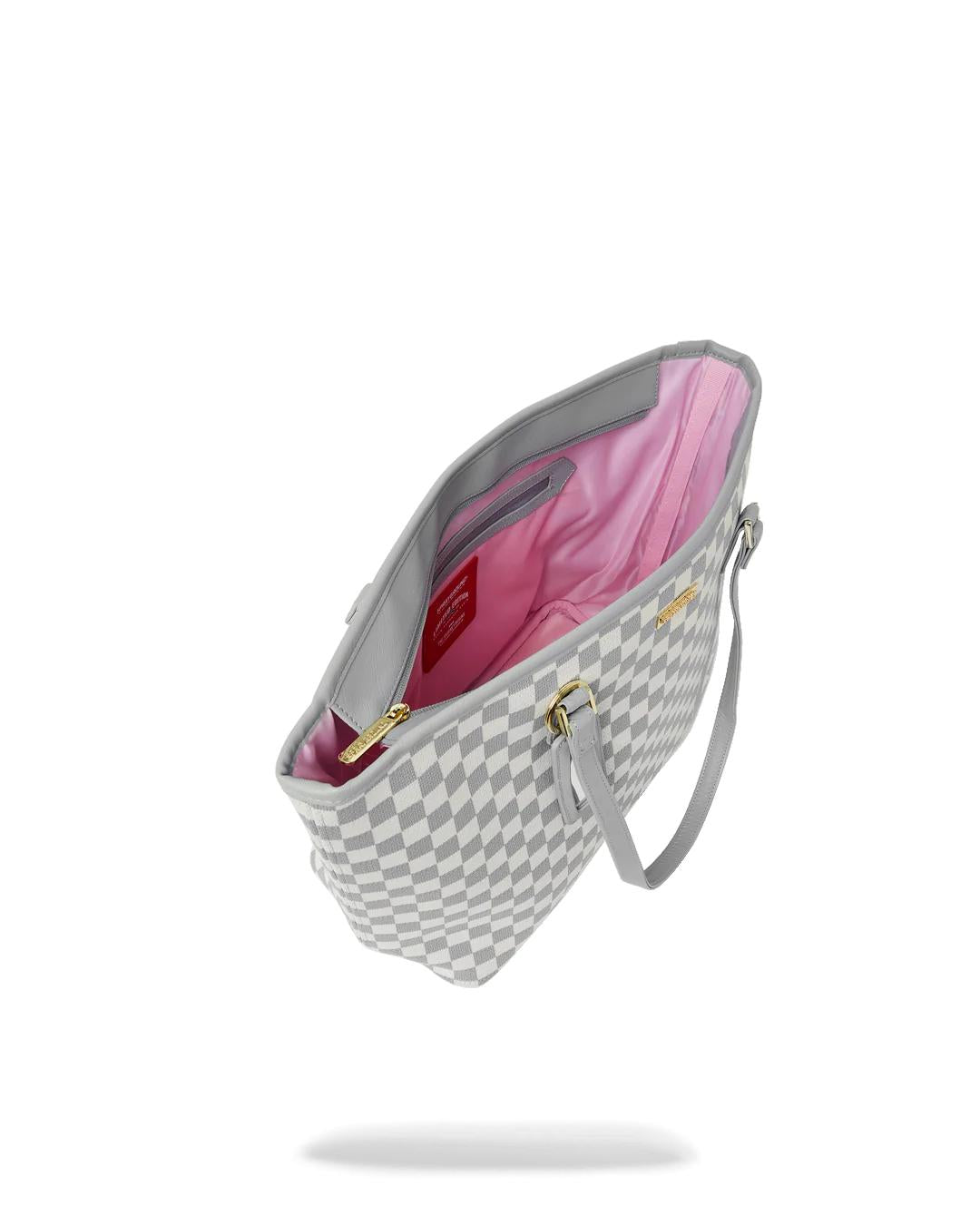 Sprayground KNIT SHARKS IN PARIS IN CREAM TOTE