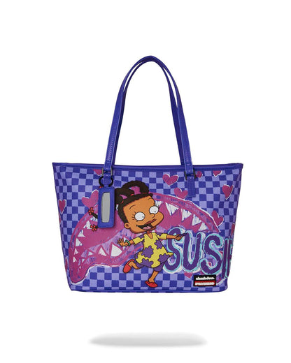 Sprayground RUGRATS SUSIE CRAYON SHARK MESSENGER TOTE