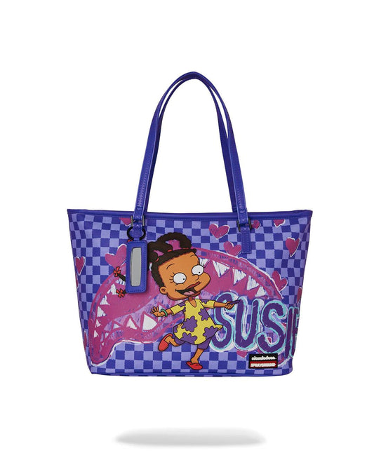 Sprayground RUGRATS SUSIE CRAYON SHARK MESSENGER TOTE