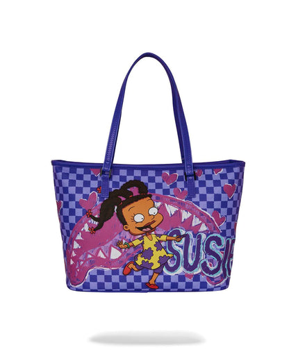 Sprayground RUGRATS SUSIE CRAYON SHARK MESSENGER TOTE