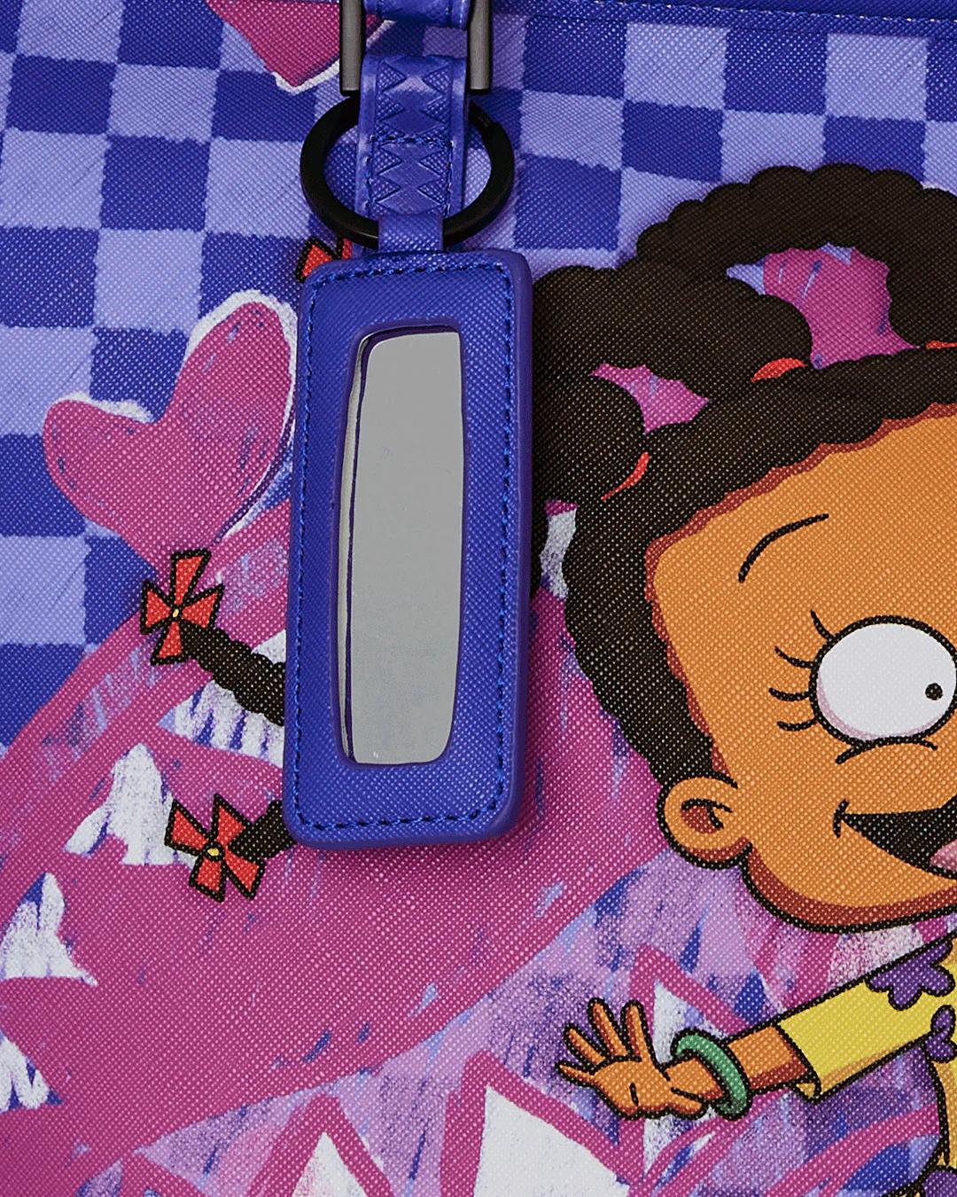 Sprayground RUGRATS SUSIE CRAYON SHARK MESSENGER TOTE
