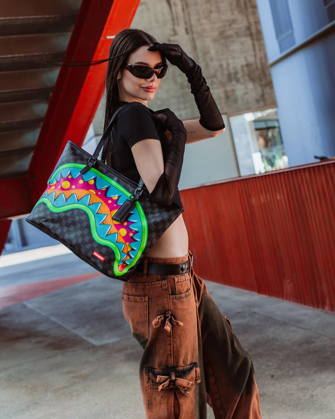 Sprayground SLIME TAKEOVER TOTE