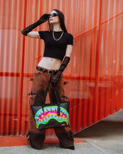 Sprayground SLIME TAKEOVER TOTE