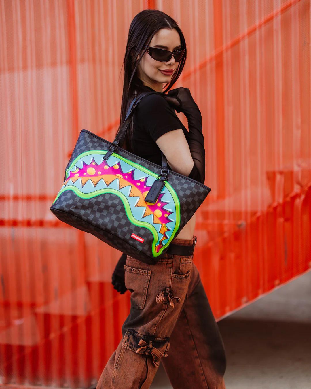 Sprayground SLIME TAKEOVER TOTE