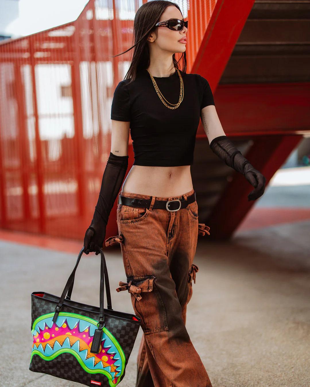 Sprayground SLIME TAKEOVER TOTE