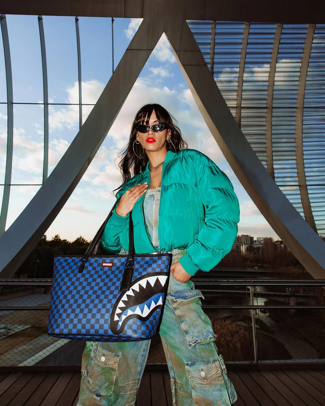 Sprayground MIDNIGHT MAGIC SHARKS IN PARIS TOTE