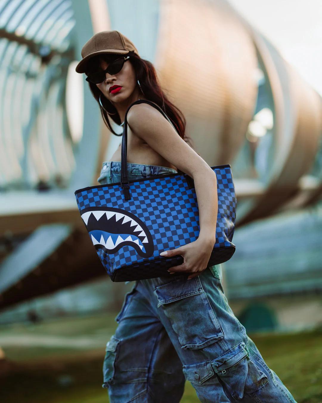 Sprayground MIDNIGHT MAGIC SHARKS IN PARIS TOTE