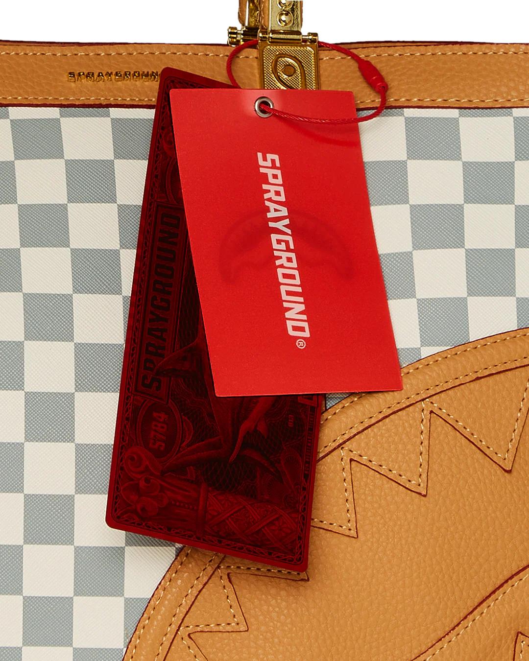 Sprayground HENNY LATTE TORTUGA TOTE