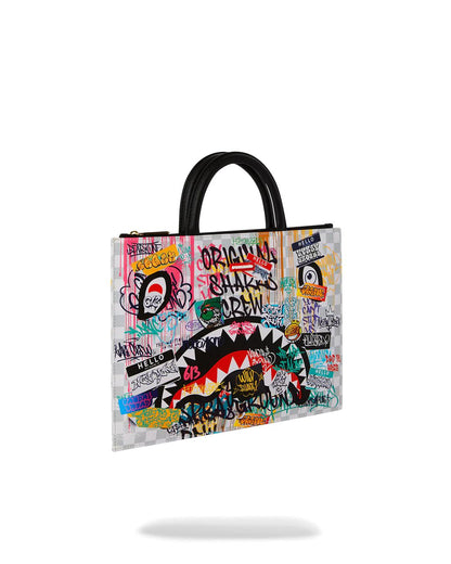 Sprayground CREATE ANOTHER DAY LAPTOP TABLET BAG