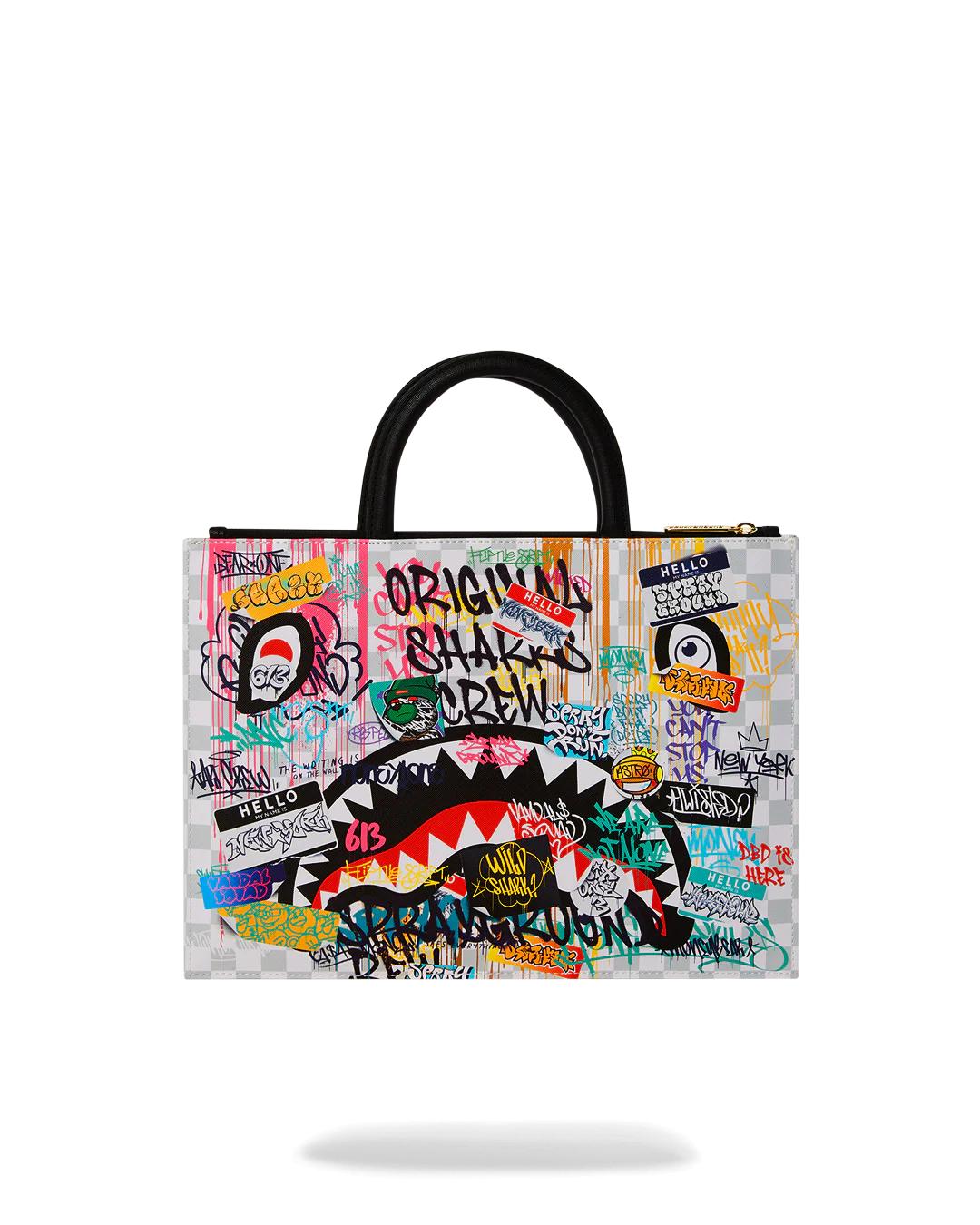 Sprayground CREATE ANOTHER DAY LAPTOP TABLET BAG