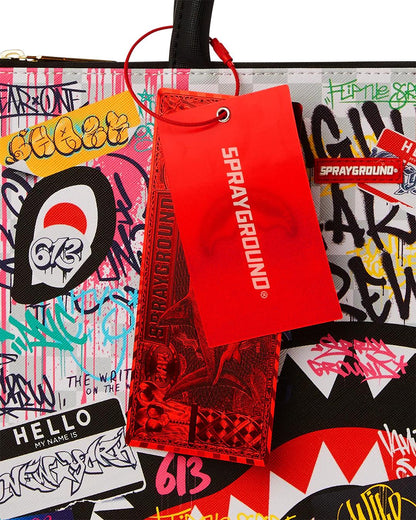 Sprayground CREATE ANOTHER DAY LAPTOP TABLET BAG