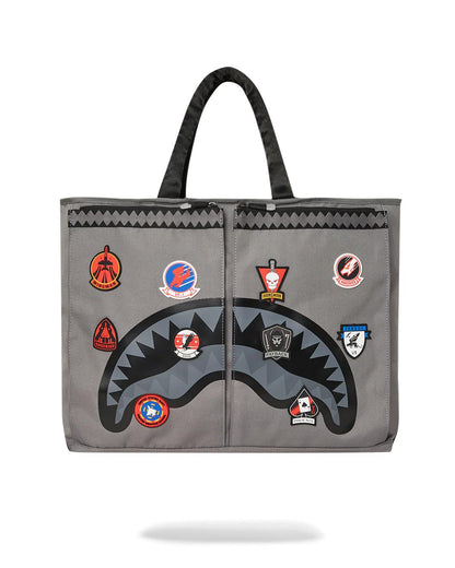 Sprayground TOP GUN FLIGHT CREW OFFICIAL COLLAB PILOT TOTE