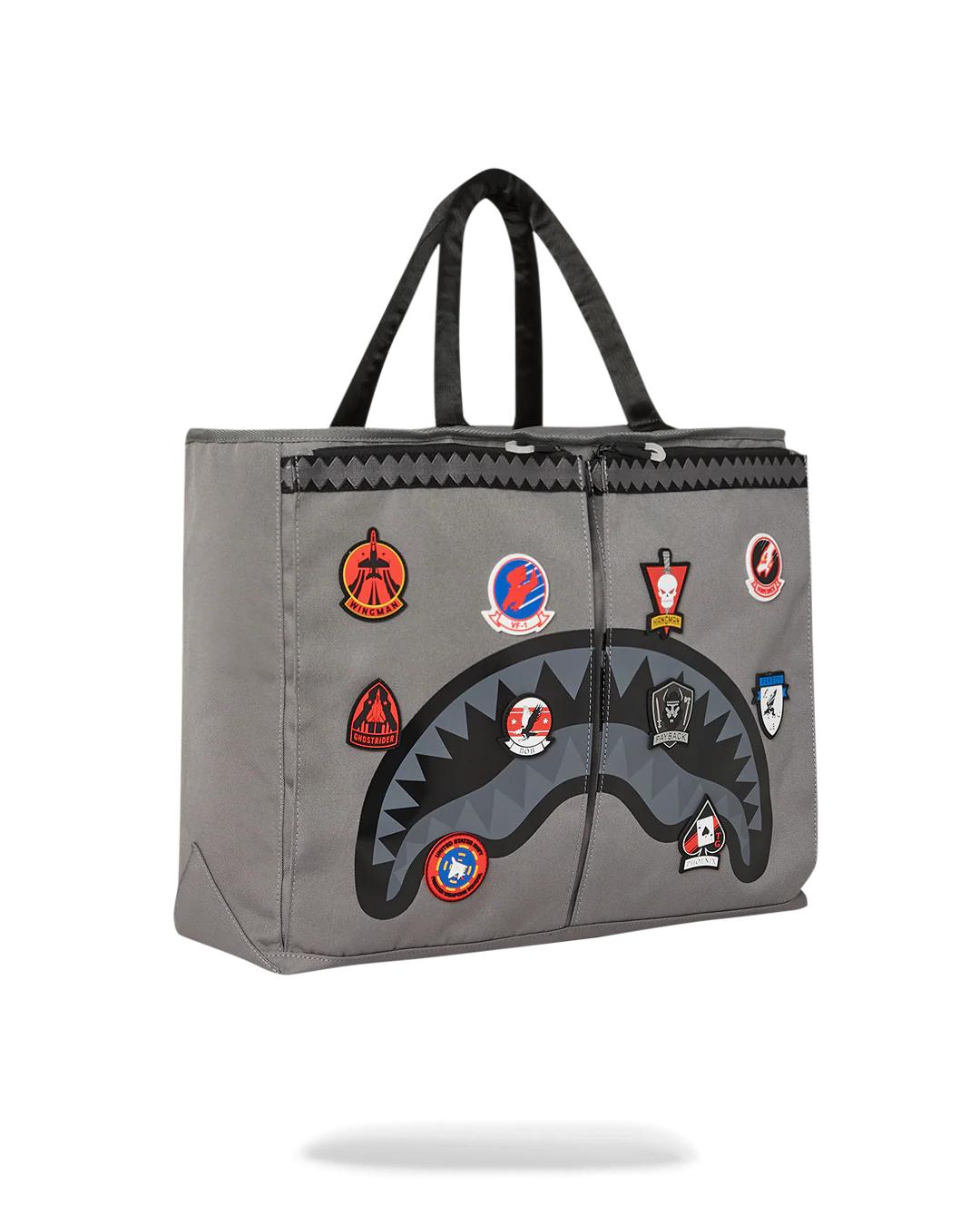 Sprayground TOP GUN FLIGHT CREW OFFICIAL COLLAB PILOT TOTE
