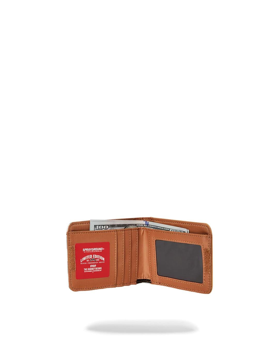 Sprayground HENNY LATTE ELASTIC BI-FOLD WALLET