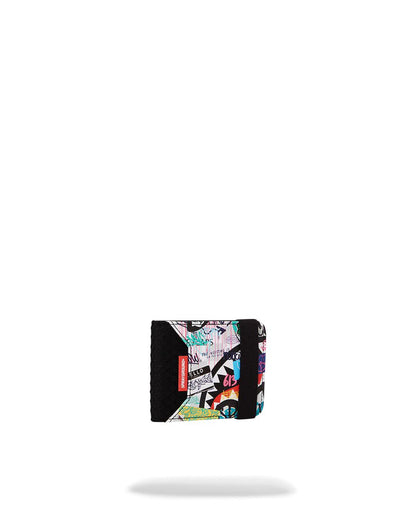 Sprayground CREATE ANOTHER DAY ELASTIC BI-FOLD WALLET