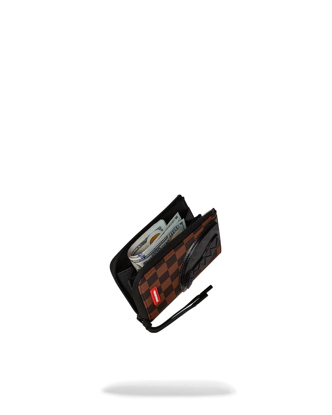 Sprayground SHARKS IN PARIS CLEAR FOR TAKEOFF ZIP-OUT WALLET
