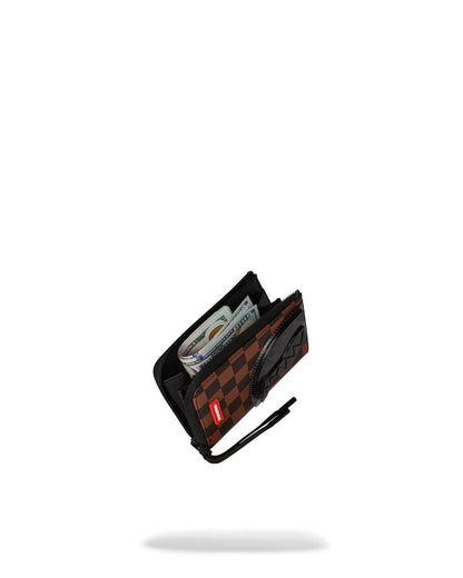 Sprayground SHARKS IN PARIS CLEAR FOR TAKEOFF ZIP-OUT WALLET