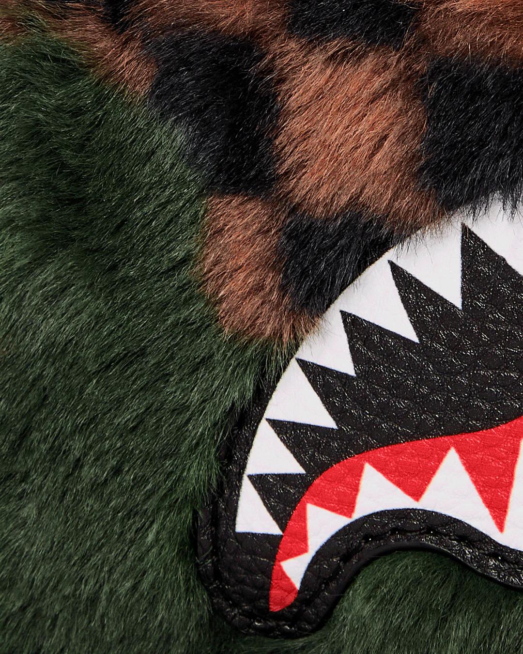 Sprayground BIG SKY FUR SHARK WALLET