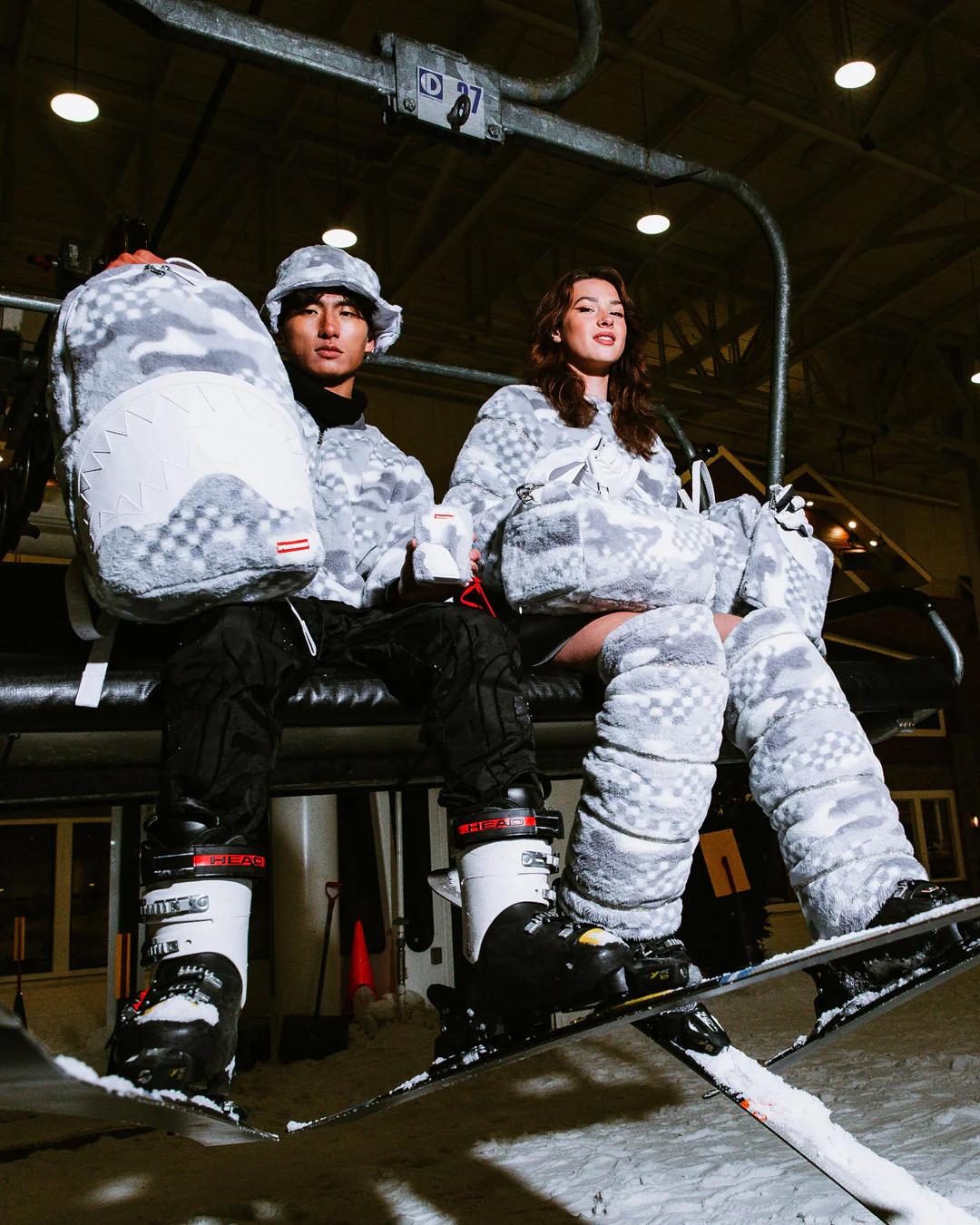 Sprayground 3AM PLUSH SWISS ALPS WALLET