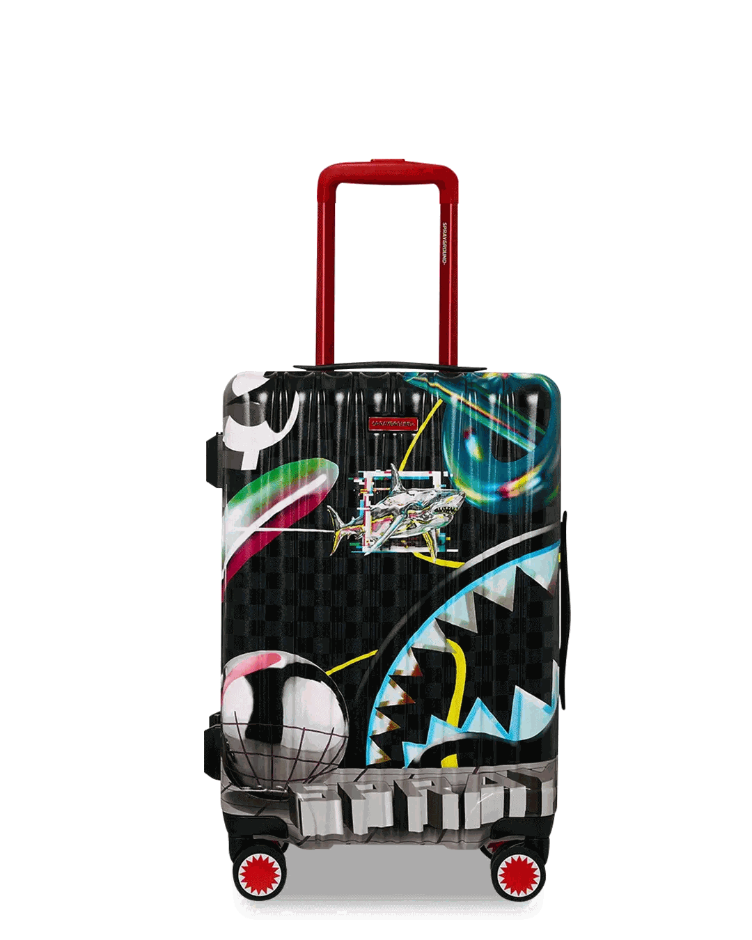 Sprayground MIND TRIP SHARK DOSE SHARKNAUTICS HARDSHELL CARRY-ON LUGGAGE