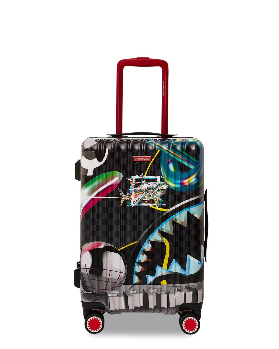 Sprayground MIND TRIP SHARK DOSE SHARKNAUTICS HARDSHELL CARRY-ON LUGGAGE