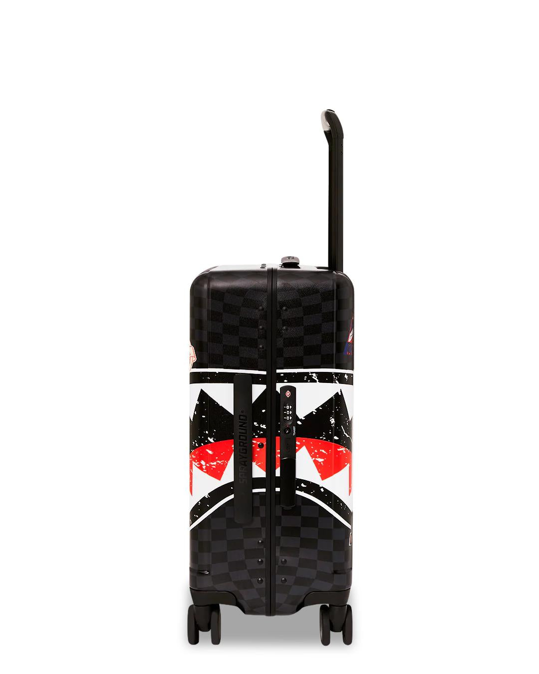 Sprayground GLOBAL MOGUL UNLIMITED MILES SHARKNAUTICS HARDSHELL CARRY-ON LUGGAGE