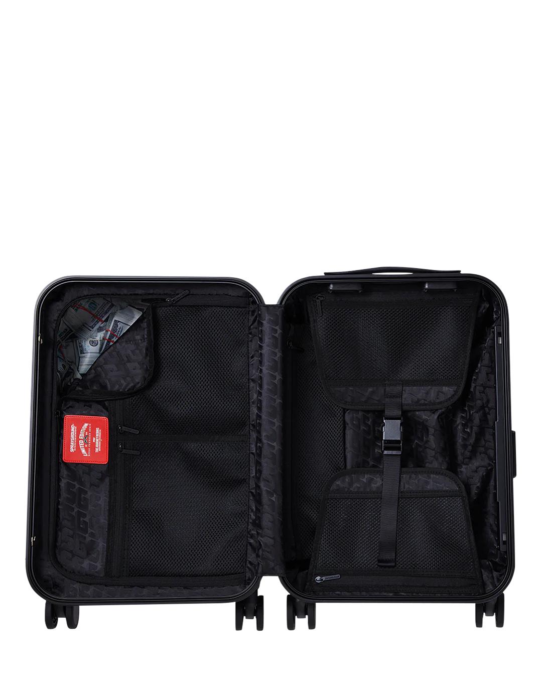 Sprayground AFTERGLOW SKYGLOW SHARKNAUTICS HARDSHELL CARRY-ON LUGGAGE