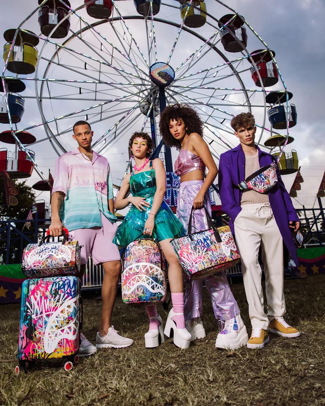 Sprayground LOWER EAST SIDE HARDSHELL CARRY-ON LUGGAGE