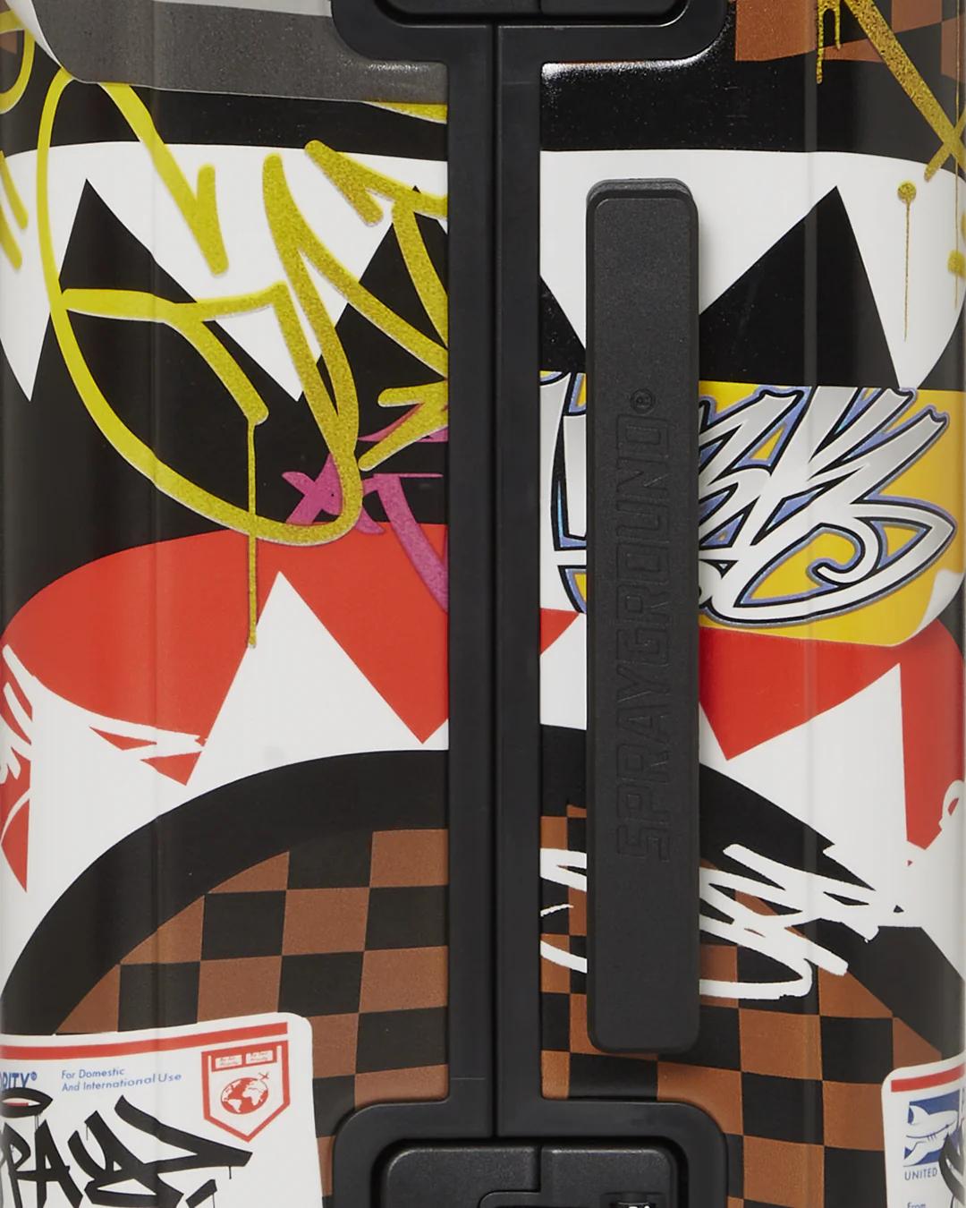 Sprayground SHARKS IN PARIS THE RIZZ SHARKNAUTICS HARDSHELL CARRY-ON LUGGAGE