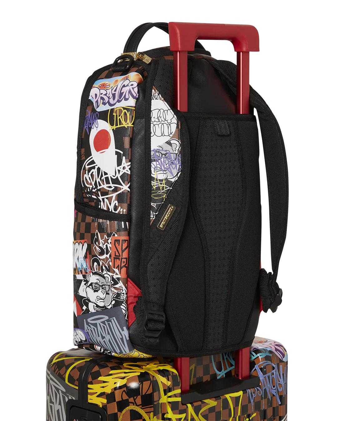 Sprayground SHARKS IN PARIS THE RIZZ SHARKNAUTICS HARDSHELL CARRY-ON LUGGAGE