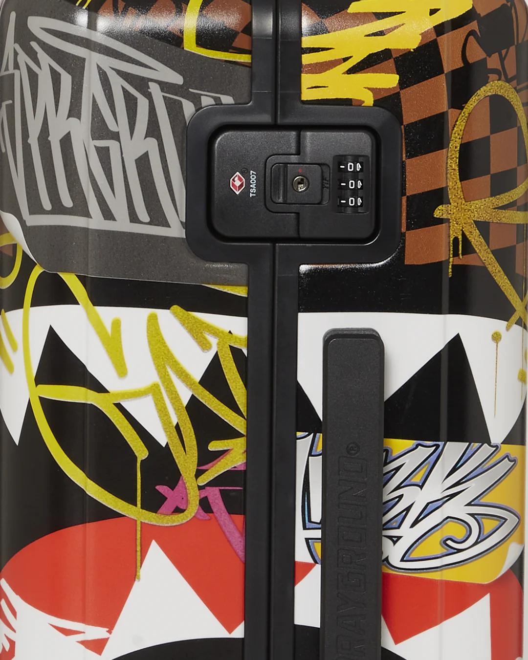 Sprayground SHARKS IN PARIS THE RIZZ SHARKNAUTICS HARDSHELL CARRY-ON LUGGAGE