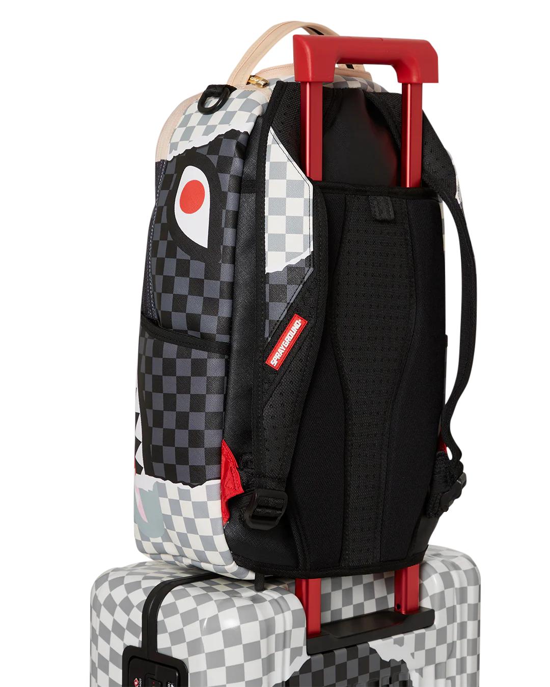 Sprayground UNSTOPPABLE ENDEAVORS SHARKNAUTICS HARDSHELL CARRY-ON LUGGAGE