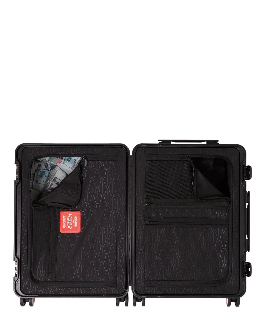 Sprayground UNSTOPPABLE ENDEAVORS SHARKNAUTICS HARDSHELL CARRY-ON LUGGAGE