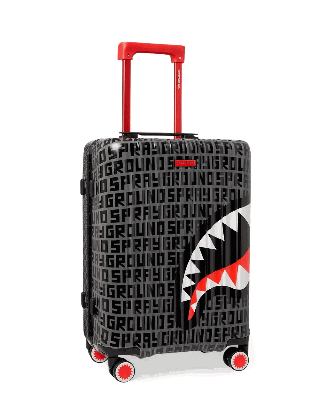 Sprayground SHARKFINITY STEALTH PILOT SHARKNAUTICS HARDSHELL CARRY-ON LUGGAGE