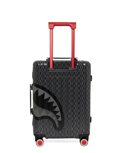 Sprayground SHARKFINITY STEALTH PILOT SHARKNAUTICS HARDSHELL CARRY-ON LUGGAGE