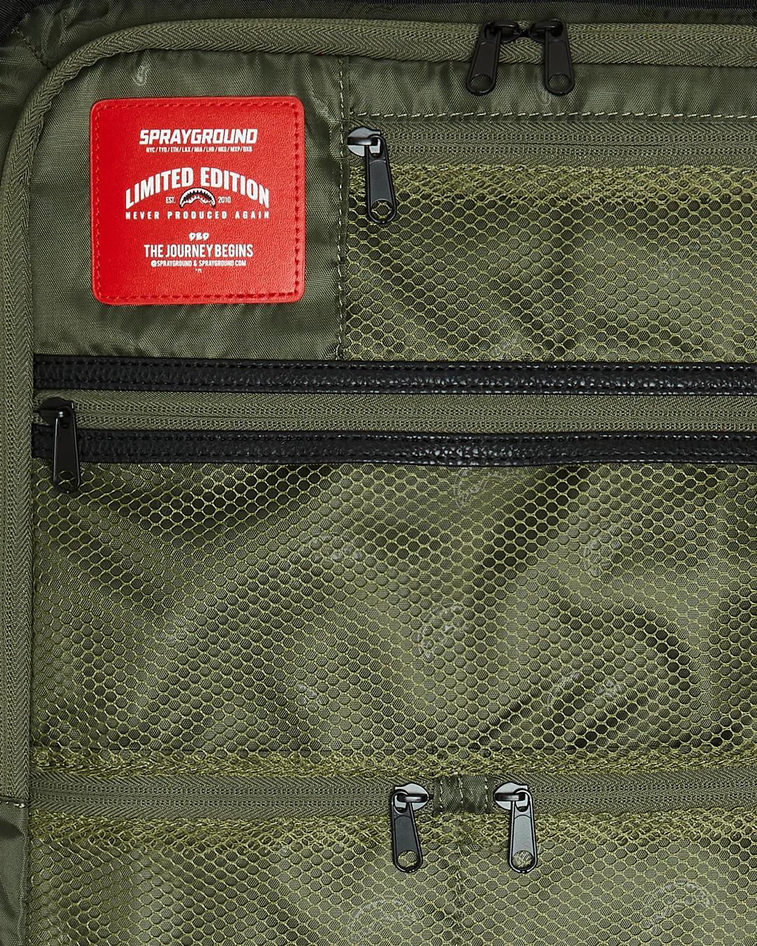 Sprayground SPECIAL OPS OPERATION SUCCE$$ JETSETTER CARRY-ON LUGGAGE
