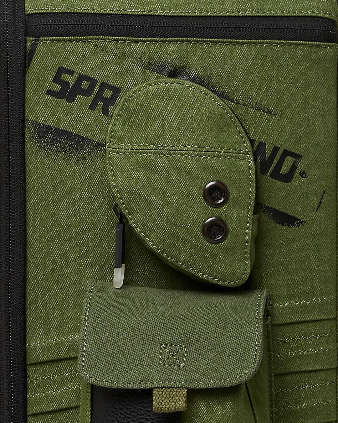 Sprayground SPECIAL OPS OPERATION SUCCE$$ JETSETTER CARRY-ON LUGGAGE
