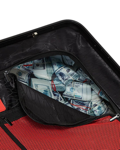 Sprayground MOLDED SHARKITECTURE BLACK HARDSHELL CARRY-ON LUGGAGE