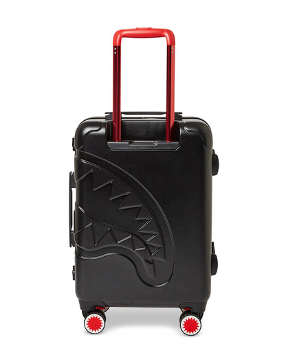 Sprayground MOLDED SHARKITECTURE BLACK HARDSHELL CARRY-ON LUGGAGE