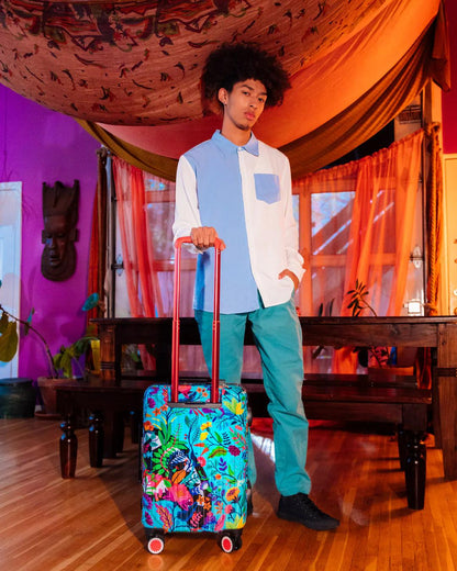 Sprayground AVANT GARDEN SHARKNAUTICS HARDSHELL CARRY-ON LUGGAGE